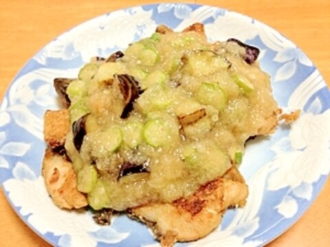 サバの唐揚げ野菜あんかけ